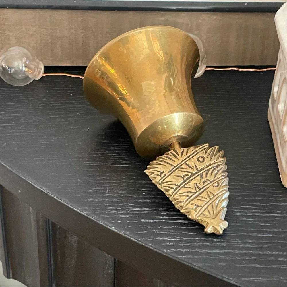 Vintage Brass Christmas 🎄 Bell 🔔